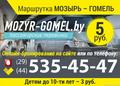 Маршрутка Мозырь Речица Цена от 3 руб. 535-45-47   www.mozyr-gomel.by