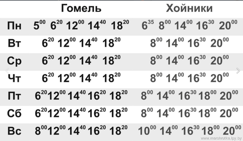 Элит экспресс гомель хойники. Хойники Гомель. График Брагин.